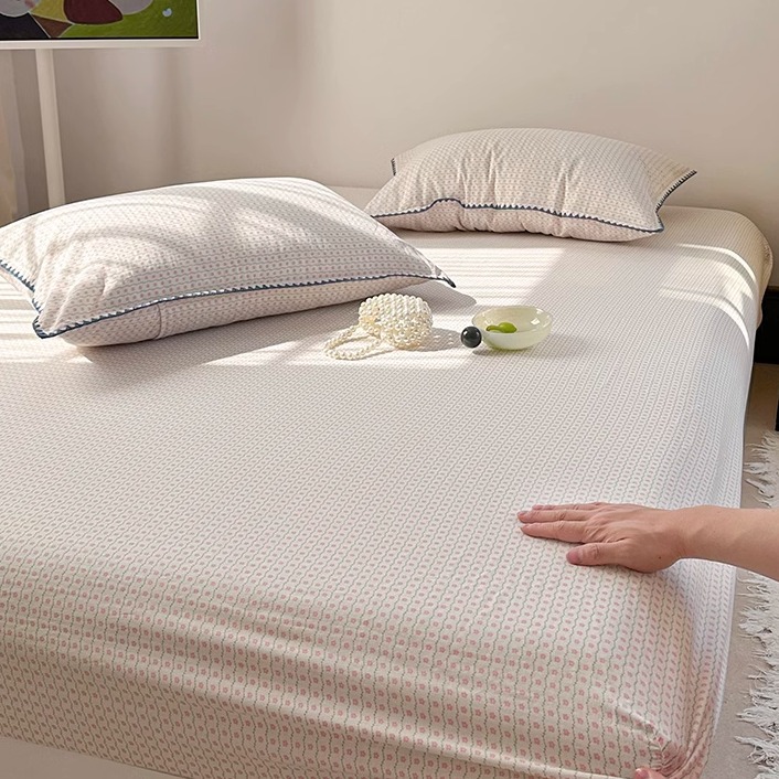 2025 nueva funda de cama de algodón de una sola pieza funda de cama de algodón 2025 nueva funda de protección de colchón funda de cama todo incluido para cama individual