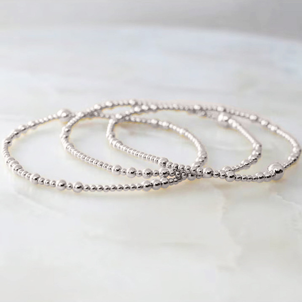fashionable sophisticated beaded bracelet handmade