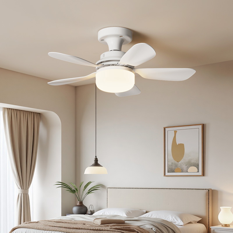 E27 Screw Small Fan Lamp Cross-Border Small Fan Lamp Kitchen Bedroom Entrance Small Ceiling Fan Led Bulb Lamp Wholesale