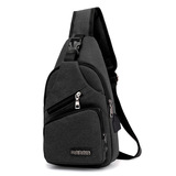 Нагрудная сумка для отдыха, спортивная сумка на одно плечо, ремешок для сумки, простой и элегантный дизайн
