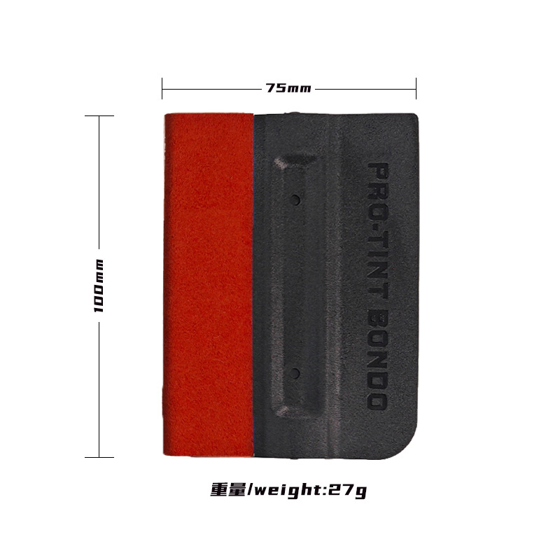 la película de cambio de color cuadrado raspador magnético raspador de tapón de película de tapón de costura de corte de borde raspador de corte de borde