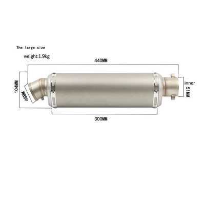 Exhaust pipe — Yoshimura exhaust pipe KTM390