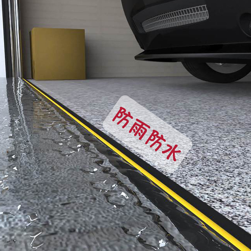 Garage Door Water Retaining Strip Rolling Shutter Door Sealing Strip Windproof Dustproof Rainproof Rubber Strip