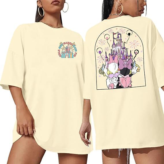 In Stock 2025 European and American Cross-Border Women's Clothing Amazon New Hot Selling Women's T-Shirts Cute Girls Vacation Tops In Stock 2025 European and American Cross-Border Women's Clothing Amazon New Hot Selling Women's T-Shirts Cute Girls Vacation Tops