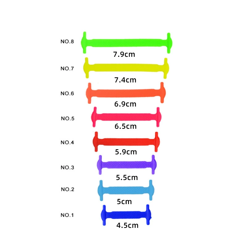 Эластичный универсальный творческий шнурок пряжка, шнурки