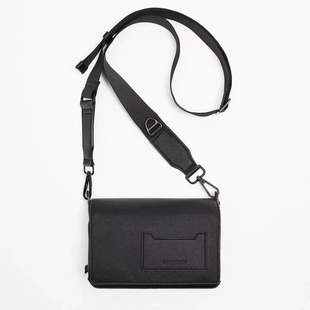 European and American New Men's Bag Mini Crossbody Bag Cross-border Fashion All-match Large Capacity Men's Casual Shoulder Bag Small Square Bag