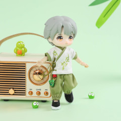 スポット新作 ob11 ベビー服竹の葉漢服リトルフェアリーチャイルドリトルドクターリトルエルフ古代服