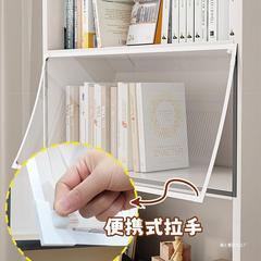 透明柜子遮挡帘展示柜防尘帘免打孔强磁吸书架置物架防水帘子塑料