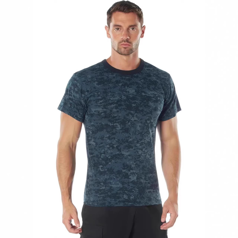 Foreign Trade Imitation Cotton Camouflage Sports Outdoor T-Shirt, Student Military Training Short-Sleeve Sweatshirt, Custom-Made Pattern, Quick-Drying, Sun Protection Foreign Trade Imitation Cotton Camouflage Sports Outdoor T-Shirt, Student Military Training Short-Sleeve Sweatshirt, Custom-Made Pattern, Quick-Drying, Sun Protection