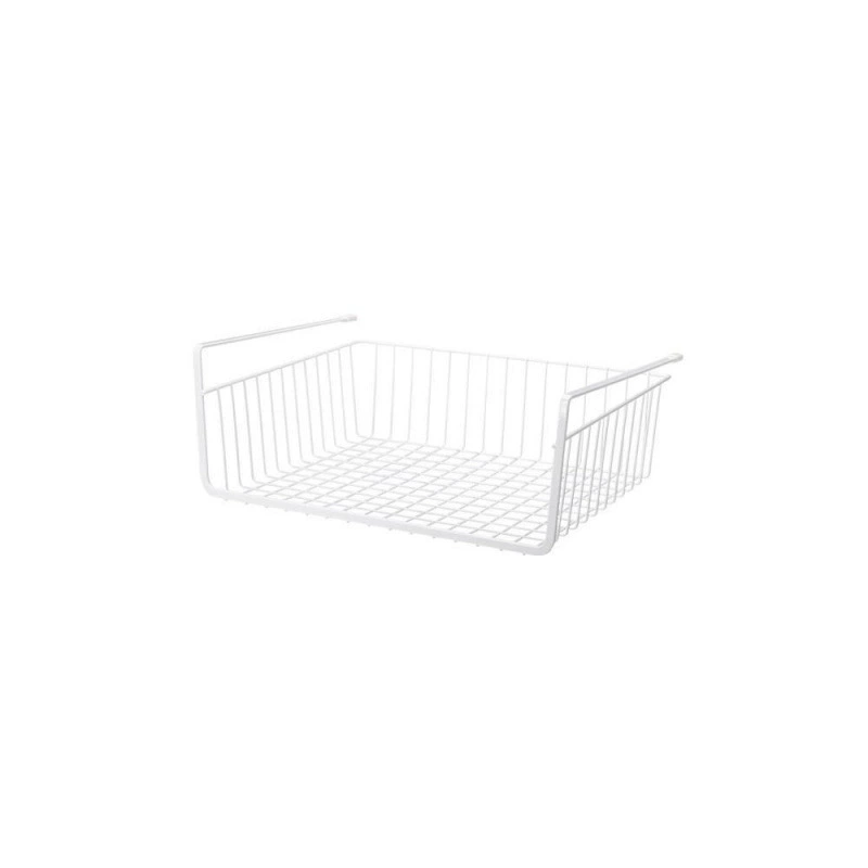 Подвесная корзина под перегородку для шкафа, настольная и прикроватная полка, хранение для спальни и маленьких вещей