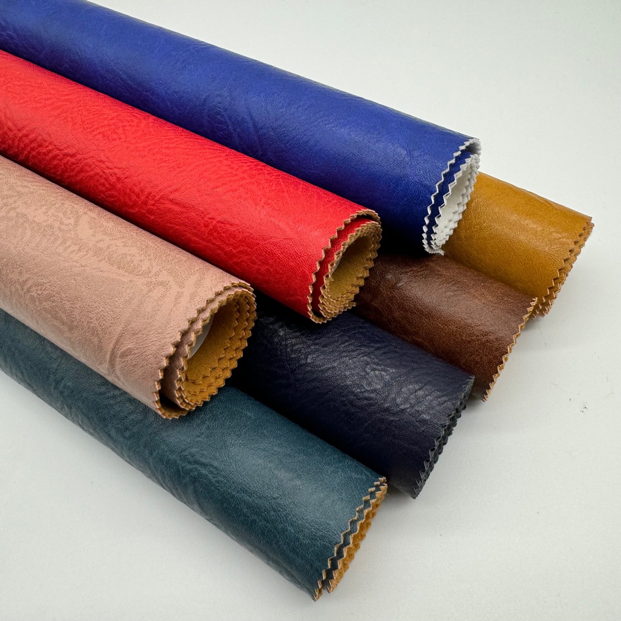 复古拉花PU革0179B面料1.2MM适用手袋箱包沙发等人造革耐磨PU皮革