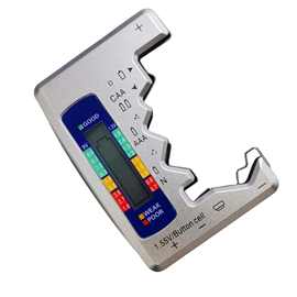 外贸数显电池检测计 5号7号纽扣电池9V电池电压测量器 电池测试仪