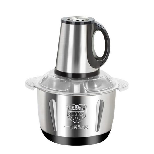 Cross-border cheap wholesale gift multi-functional household meat grinder large capacity cooking machine Electric stainless steel food supplement machine