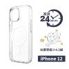 IPhone12/12pro circle transparent large hole magnetic case