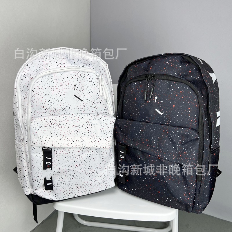 Three-Dimensional Standard Starry Sky Backpack Campus Student Versatile Lightweight School Bag Men and Women Outdoor Travel Backpack Computer Bag
