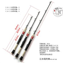 桥筏竿排筏竿船筏竿伸缩筏杆软尾竿半钛全肽玻纤稍江水筏筏圣其他