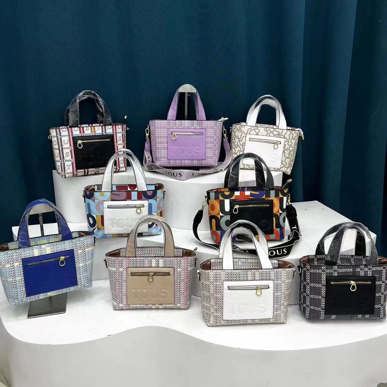 Large-capacity tote bag 2024 new European and American TS armpit bag, western style simple shoulder handbag tote bag_voghion.com