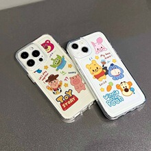 维尼熊iphone14手机壳苹果13全包12防摔xs男女xr11promax保护套