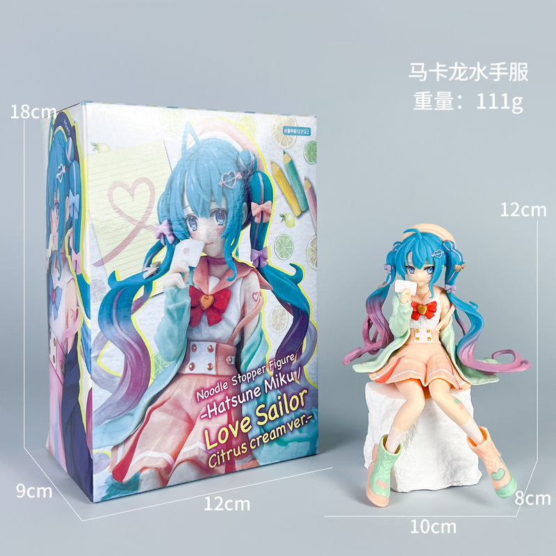初音未来手办动漫水冰月美少女蕾姆花嫁穹妹二次元公仔模型摆件批|undefined