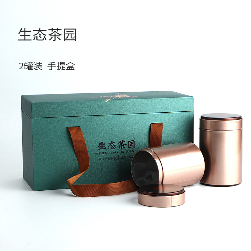 厂家直销新款茶叶包装盒高档通用礼盒红茶大红袍金骏眉手提盒空盒