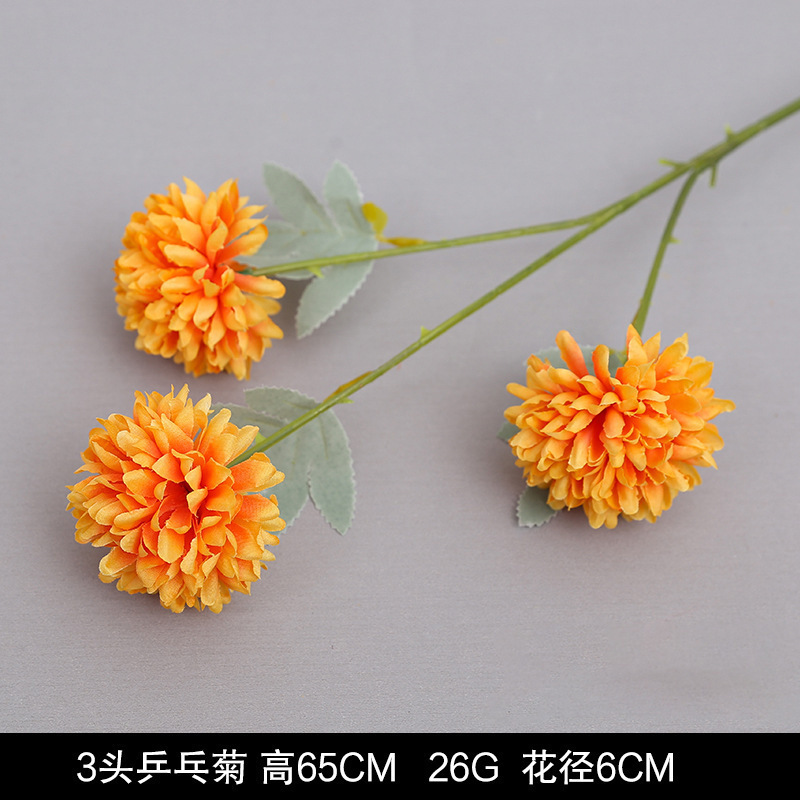 オレンジ造花結婚式結婚式会場レイアウト小道具手持ち花造花花束講堂装飾造花卸売|undefined