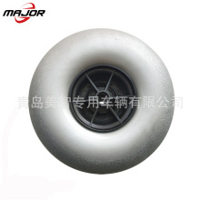 塑料充气轮 气球轮 沙滩车轮 球形轮胎 沙滩折叠车轮 10英寸 轮子