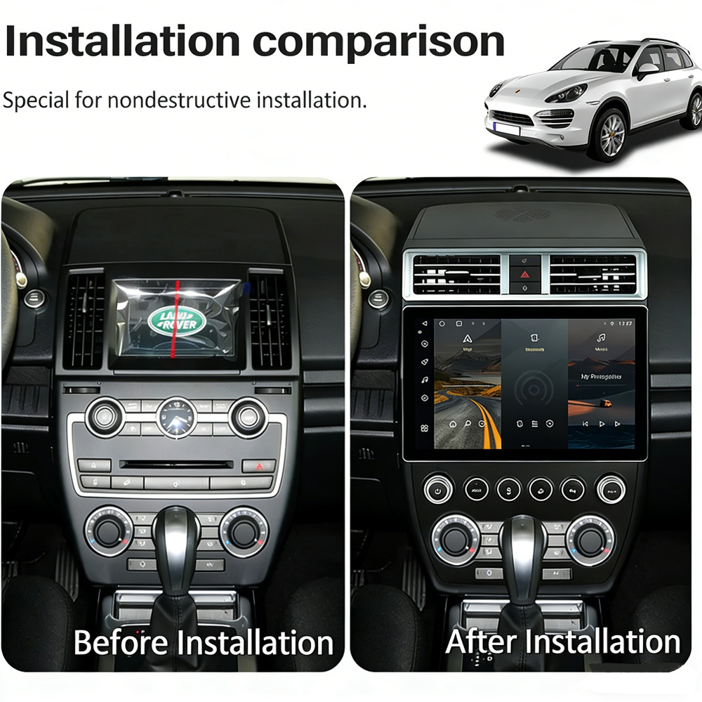06-15 New and Old Models Are Suitable for Land Rover Freelander 2 Modified Android Smart Central Control Large-Screen Navigation Integrated Car System