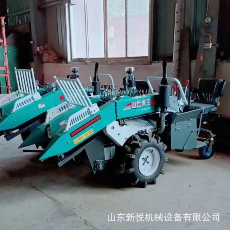 新款玉米收割机厂家直销 25马力柴油履带轮式苞米收获机 二次扒皮