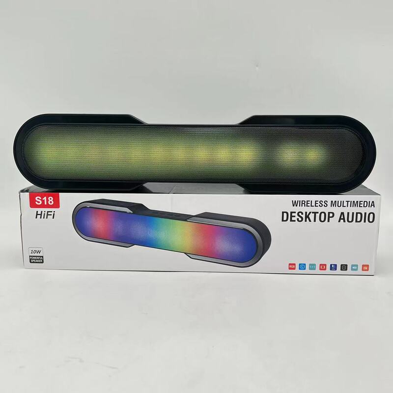 Long Bluetooth Speaker Sound Blaster Long Speaker Wireless Card Player Lantern Desktop Subwoofer Stereo