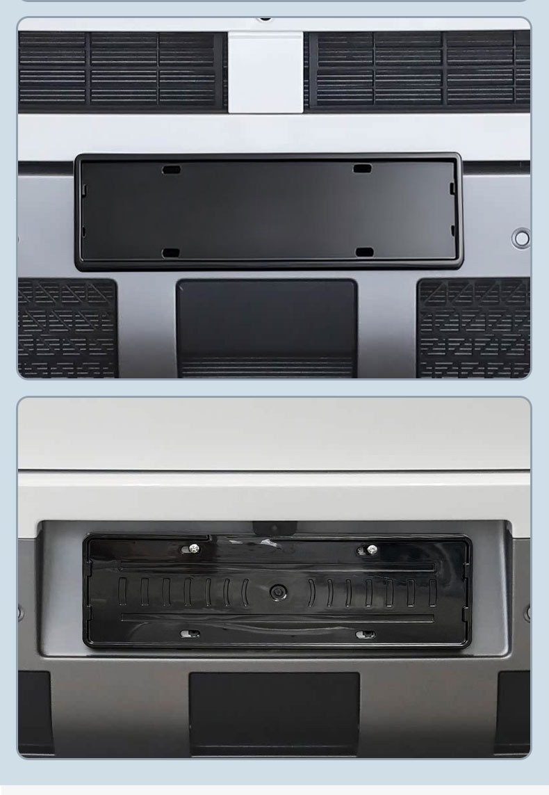 Suitable for the 2026 Xpeng 8, this license plate frame is a new energy vehicle full-coverage license plate frame designed for the new green license plate regulations