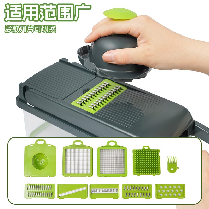Cross-border Multifunctional Vegetable Chopper Kitchen Vegetable Grater Potato Shredder Slicer Vegetable Cutting Tool Vegetable Cutter