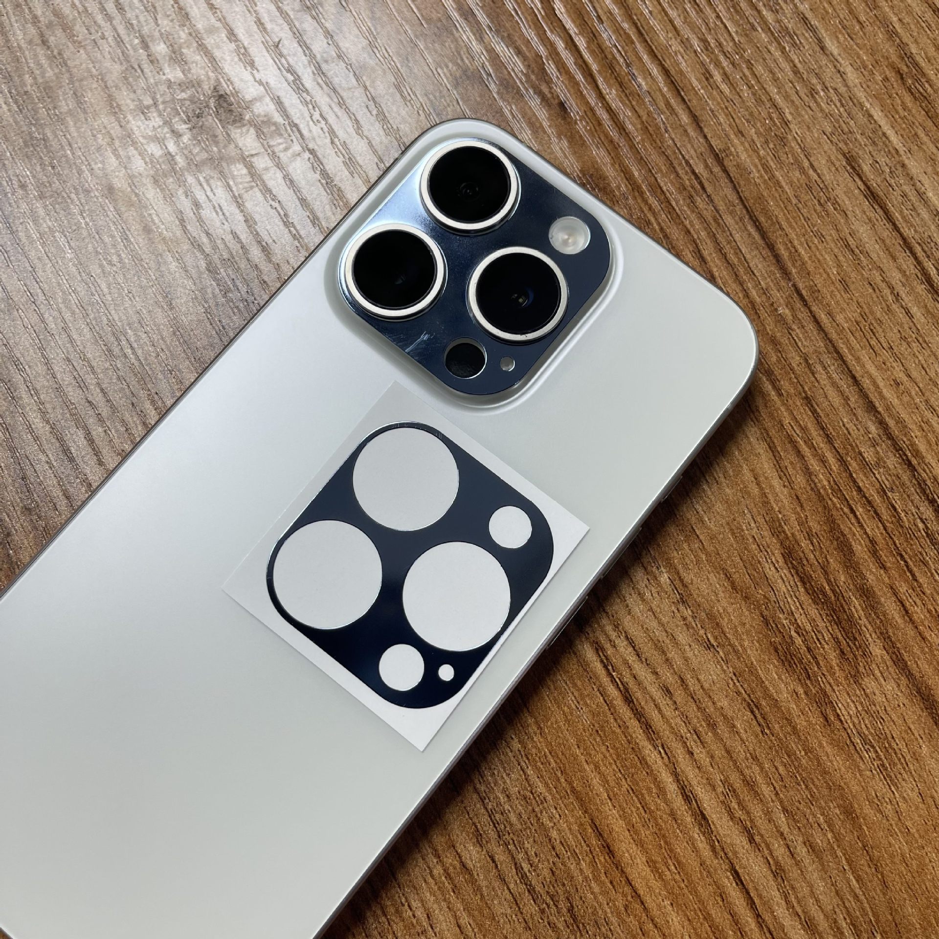 Adecuado para iPhone15 protector de la película de la lente de metal base 0,8 de espesor apple 15Pro original máquina de color base de la lente