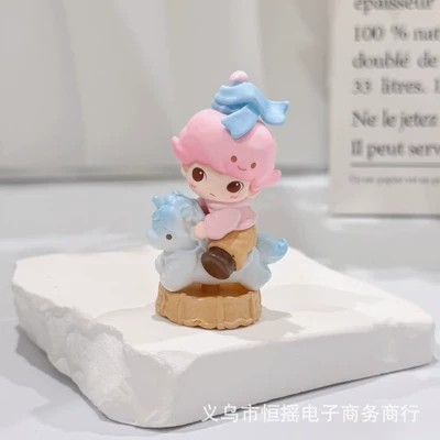 Ornament - Cute Cartoon: Car ornaments - pink-carousel