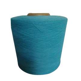 厂家供应 供应气流纺月白绿16s棉纱线 品质颜色纯正 优价挌实惠