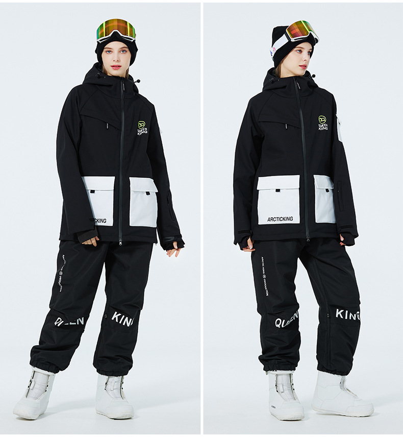 Herren Skianzug Set Warm Und Dick Für Snowboard Und Ski_voghion.com