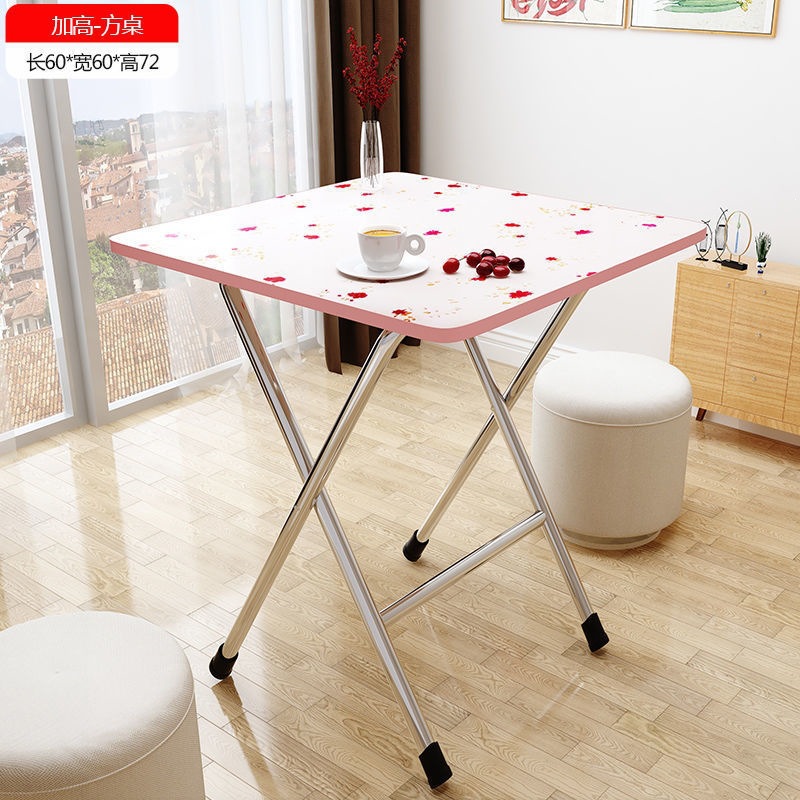 Fábrica de venta directa mesa plegable mesa de comedor plegable dormitorio mesa de estudio dormitorio mesa de comedor casera mesa al aire libre