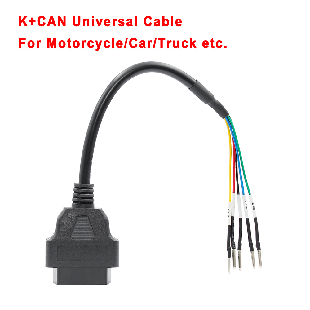 OBD Female 16 pin k line can line Jumper Tester K+can 跳线