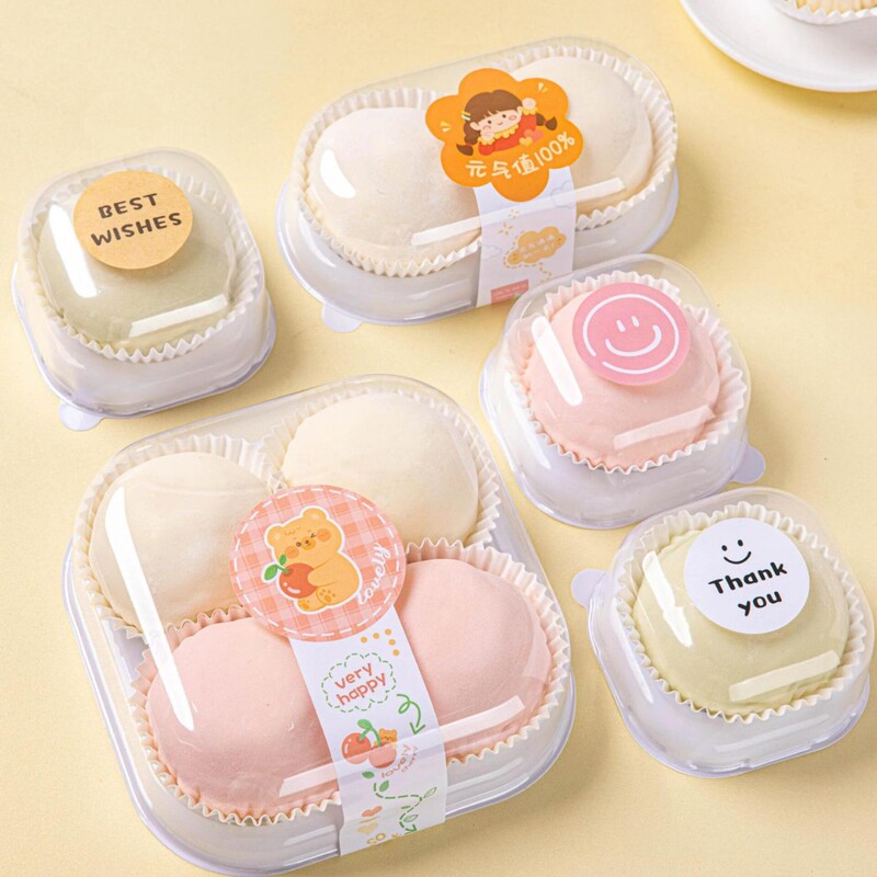 Xue Mei Niang Packaging Box Single Egg Yolk Crisp Blister with Paper Shoe Dafu Puff 4 2 Dessert Baking Packaging Box Xue Mei Niang Packaging Box Single Egg Yolk Crisp Blister with Paper Shoe Dafu Puff 4 2 Dessert Baking Packaging Box