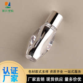 2025新款菱形透明玻璃乳液粉底液唇釉空管彩妆分装瓶厂家批发包材