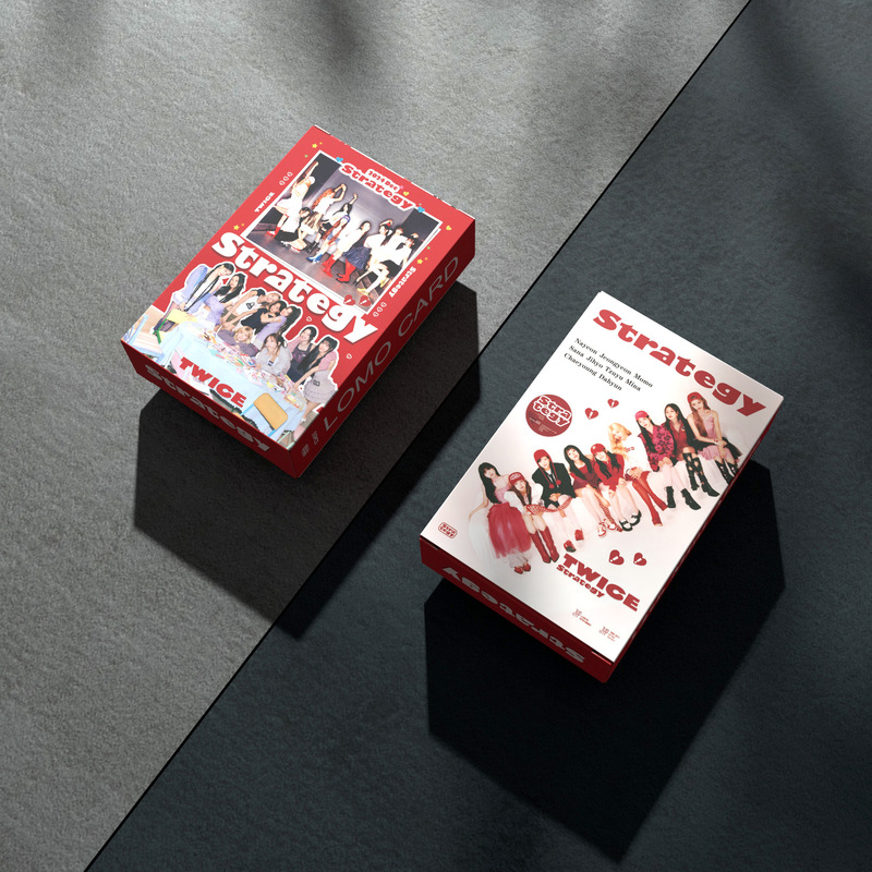 Twice 55 Lomo Cards Strategy New Album Peripheral Postcards Zhou Ziyu Small Card Limited Edition