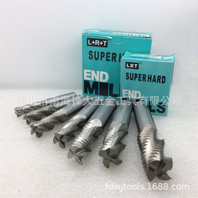 LRT白钢粗皮铣刀 波刃铣刀 波纹高速钢铣刀 全磨粗皮刀