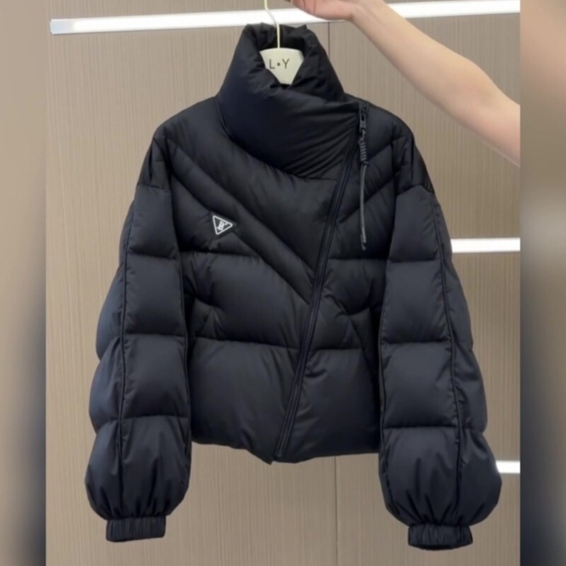 2026 New Style Cotton-Padded Jacket for Women, Winter Short Korean Style, Unique Irregular Design, Loose and Thick Cotton Coat, Trendy 2026 New Style Cotton-Padded Jacket for Women, Winter Short Korean Style, Unique Irregular Design, Loose and Thick Cotton Coat, Trendy