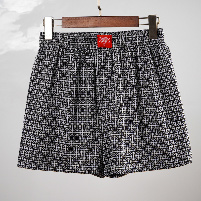 Aro Pants Men's Knitted Cotton Underwear Loose Boxers plus size High Waist Cotton Season Fat Shorts Four Corner Trousers