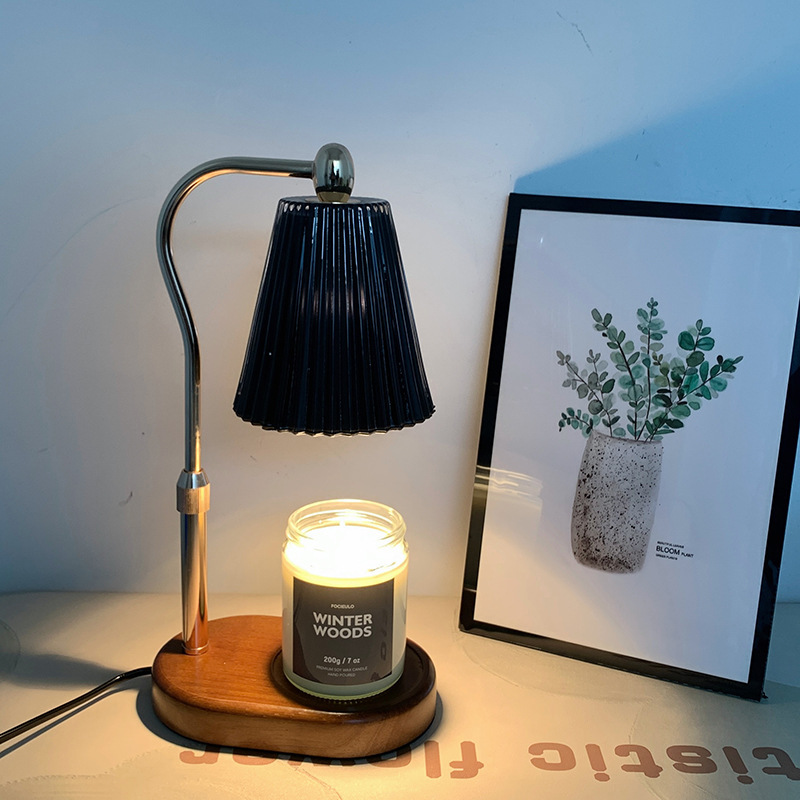 Retro table lamp for bed