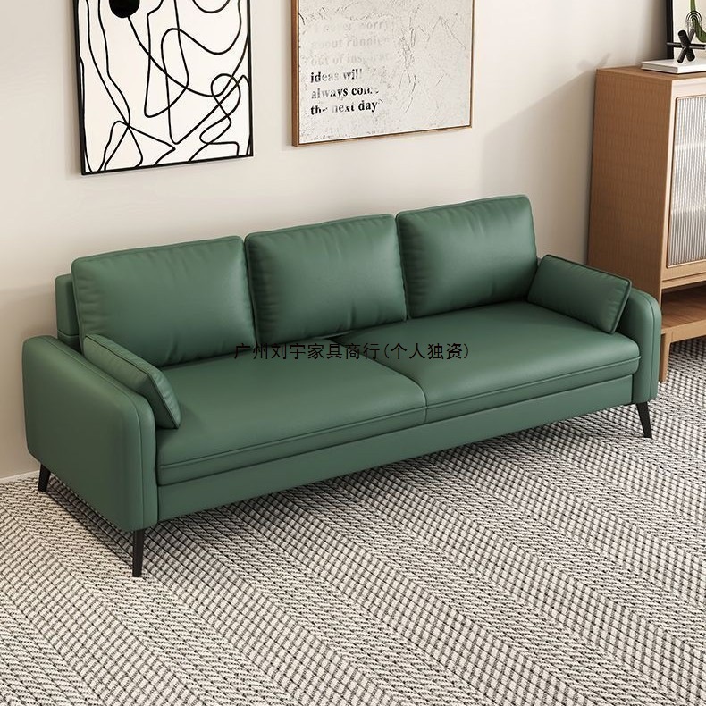 Technology Cloth Sofa Small Apartment Rental House Nordic Living Room Apartment Clothing Store Rest Area Reception Area Italian Sofa