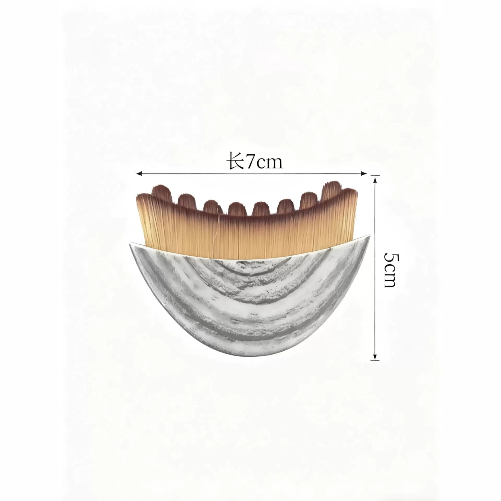 大货已出新品Lymphatic Contour Face Brush 淋巴轮廓脸刷月牙刷