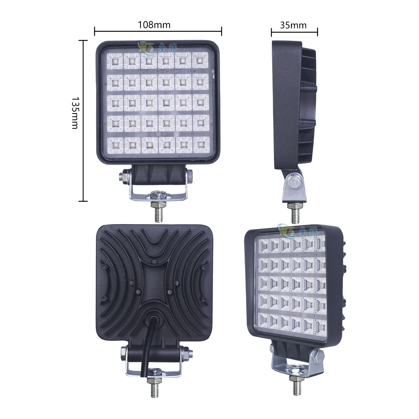 Lanterna LED de automóvil 12V excavadora gran brazo lámpara de elevadora faro Long Gong Hang elevadora lámpara de elevadora 30w astigmatismo superbrillante image 6