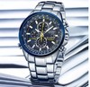 Three -eye, six -pin belt men's business explosion blue angel west iron C explosion -sale chronograph full function