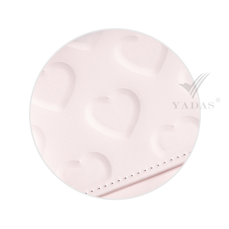 [Adornos de amor] Yadas de las mujeres pequeña cartera al por mayor amor en relieve pu corto monedero cartera