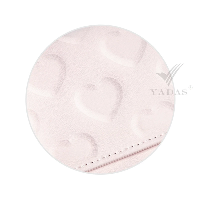 Кошелек для монет (YADAS) с тиснением Love‑Embossed PU Short Wallet, подвеска в форме сердца, компактный 5 цветов